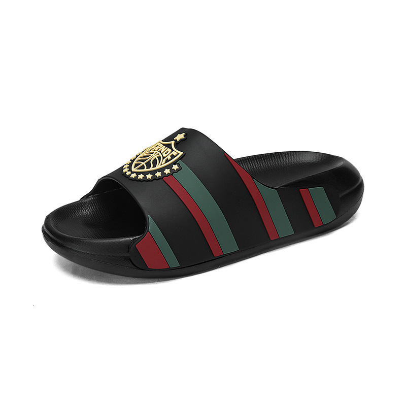 2025 New Summer Fashion Men's And Women's Designer Sandals Beach Plus-size Outdoor High-elastic Thick-soled Height-increasing Slippers Niche