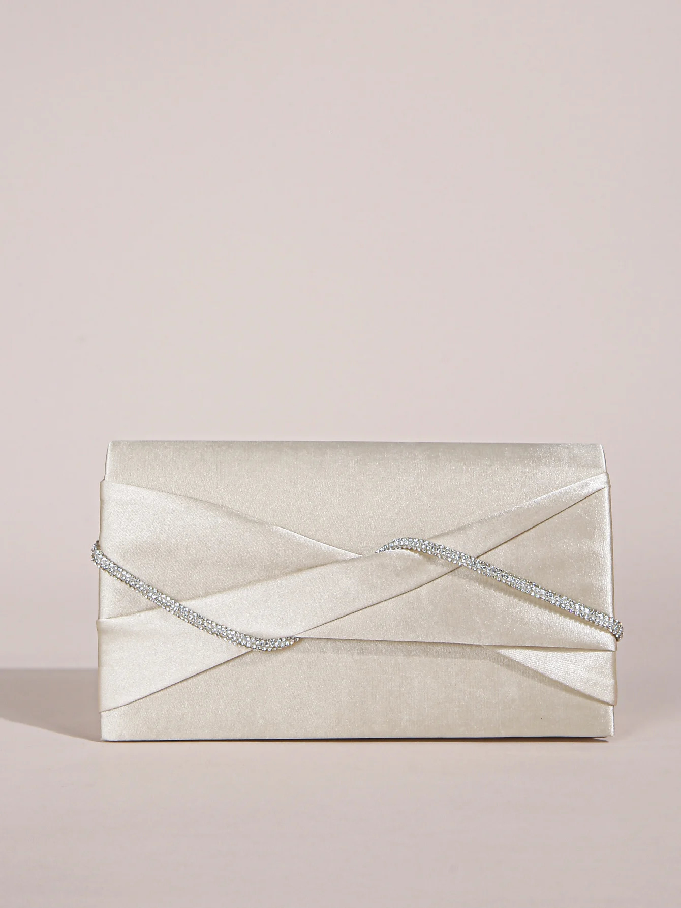 Hand Clutch Bag Evening Clutch Bag For Women Sparkling Crystal Rope Ruched Handbags Glitter Envelope Purse For Party GirlWom 250731