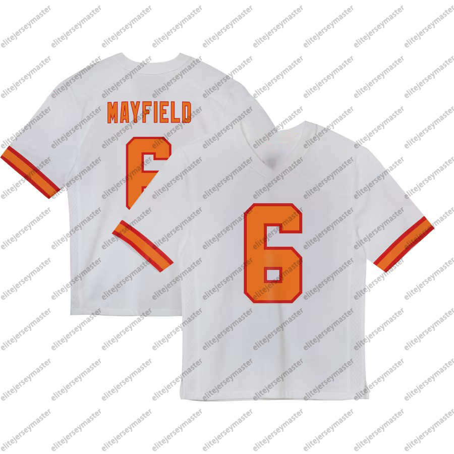 Mike Evans 13 Baker Mayfield 6 Bucky Irving 7 Chris Godwin 14 Rachaad White 1 Personalized Customized Football Jerseys Custom Any Number Name For Men 