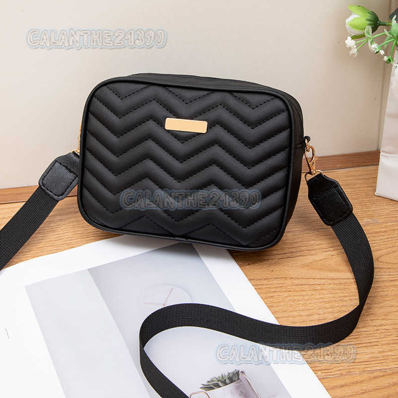 Ladies Handbags 2024 New Wave Embroidered Shoulder Bag Versatile Crossbody Bag for Women Camera Bag H250801