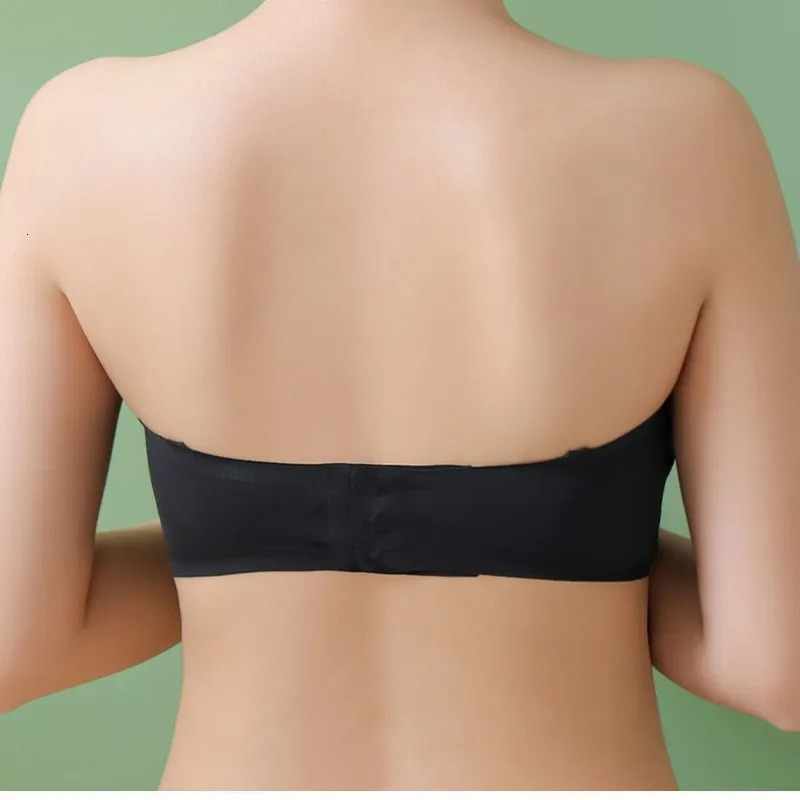 Strapless Bras For Women Seamless Underwear Push Up Nonwire Bra Tube Crop Tops Summer Comfort Female Lingerie Padded Top 250724