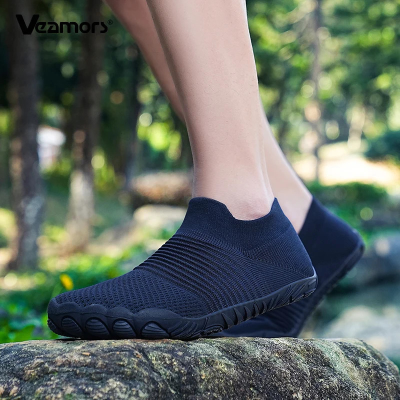 Light Breathable Mens Walking Shoes Wide Toe Comfortable Running Shoes Non-slip Soft Casual Sports Shoes for Jogging Exercise 250731