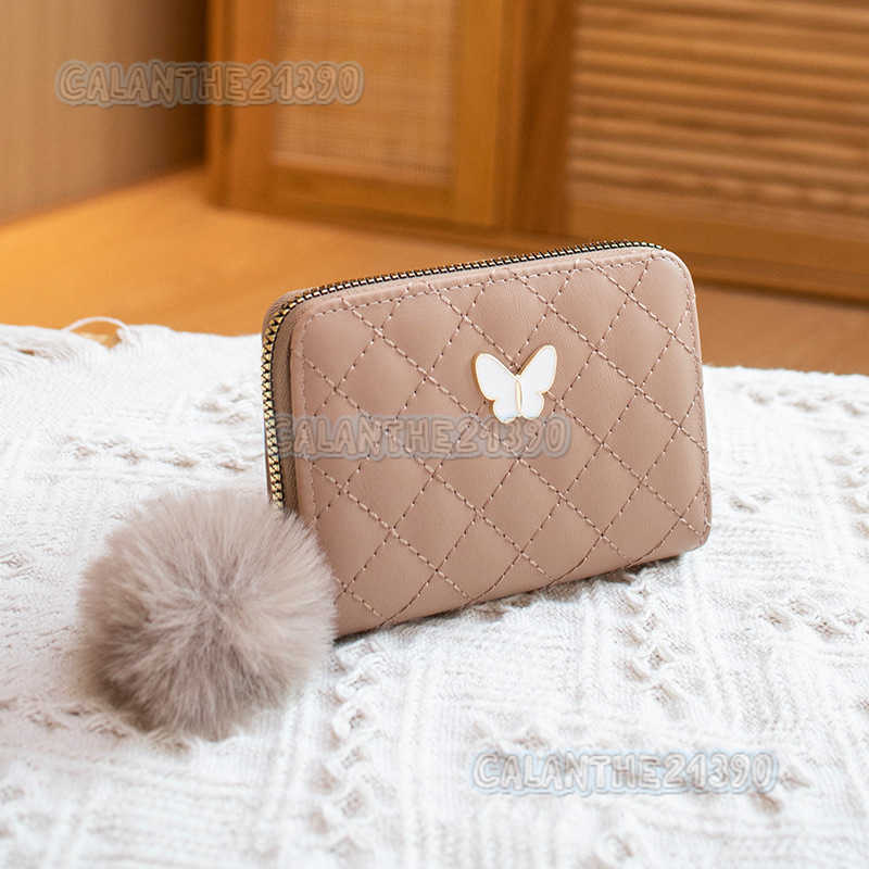 Butterfly Embroidered Small Wallet 2025 Ladies Bag Womens Coin Purse Small Bag Lipstick Bag H250801