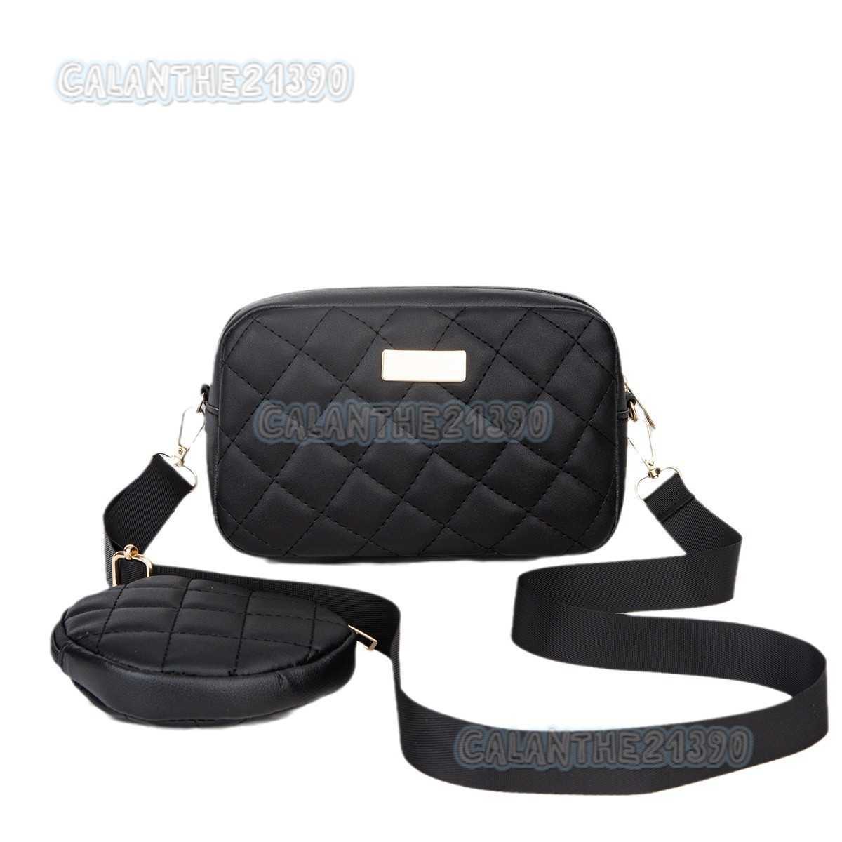 2025 Ladies Bags Light Luxury Niche Fashion Two-piece Set Simple Commuting Portable Womens Crossbody Bag H250801