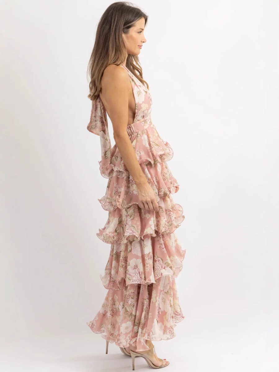 H731New foreign trade European and American women's dresses are fashionable and sexy