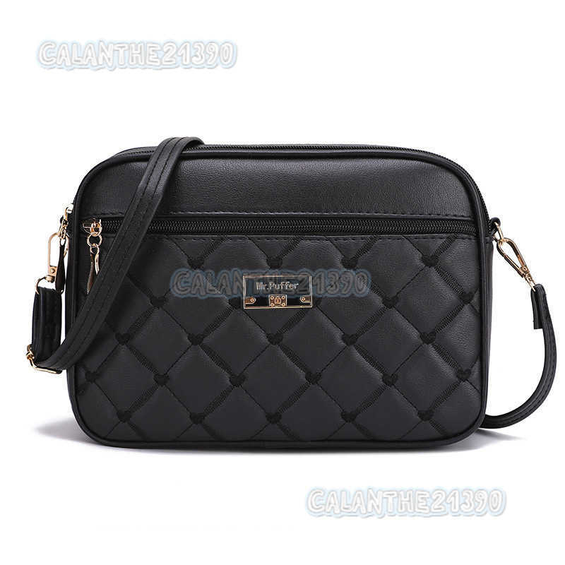 Trendy Womens Bag 2024 New Quilted Pu Crossbody Bag Versatile Small Bag Ladies Shoulder Small Square Bag H250801