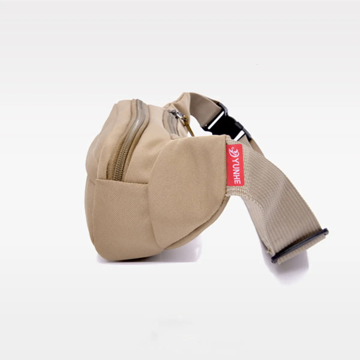 Oxford cloth waist pack for men simple crossbody bag phone bag solid color large capacity chest bag. 250731