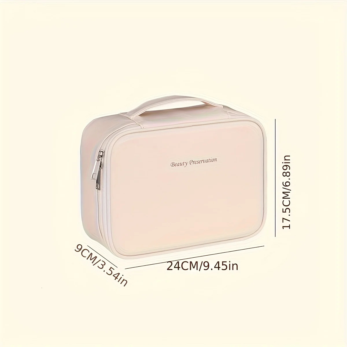 PU Portable Cosmetic Storage Bag Large Capacity Mouthwash Waterproof Bag Travel Supplies OrganizingBag 250731