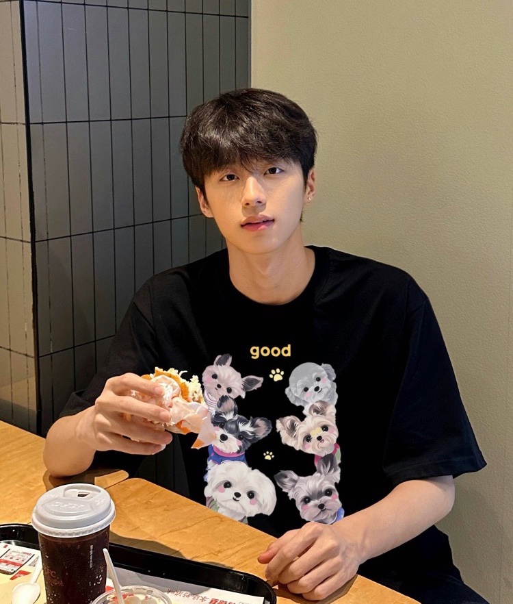 DREW HOUSE New Men's Clothing Cartoon Dog logo T shirt men's and women's printed loose short sleeve T-shirt