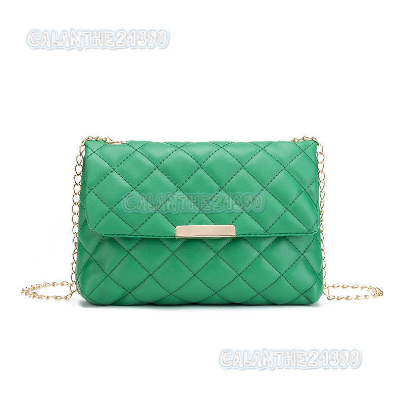New Bag Style Quilted Bag Womens Bag 2025 Chain Crossbody Bag Embroidered Small Square Bag H250801