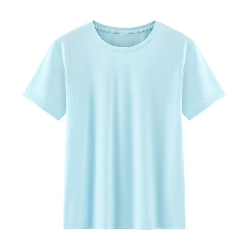 K2132 Essential Plus Size T-Shirt for Women - Relaxed Fit, Opaque Fabric, Classic Crew Neck