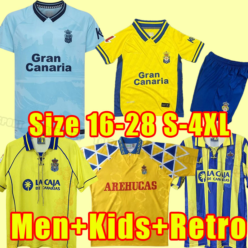 4XL 3XL Las UD Soccer Jerseys 2025 2026 JONATHAN VIERA 25/26 ROBER A. Lemos Araujo RODRYGO ONTIVEROS MALAGUISTA football shirts men kids Palmas Retro 1995 96 1997 98