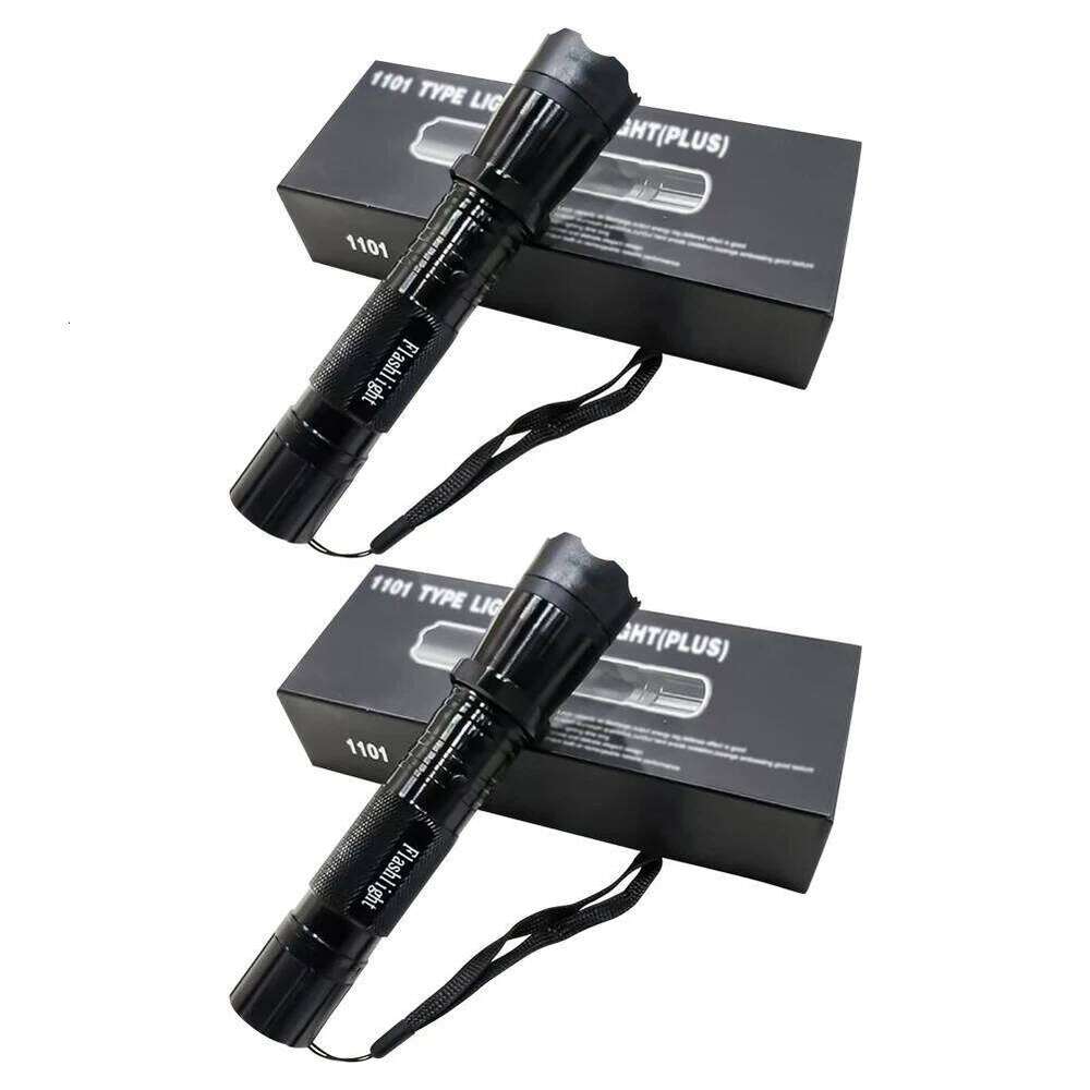 Rechargeable Stun Torch LED Flash Light Defense Flashlight for Home Camping Hiking Emergency