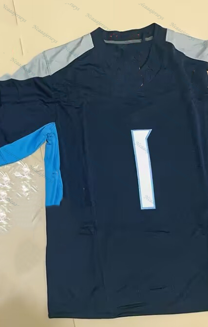 Any Name 1 Cam Ward 2025 football Jersey Will Levises Tony PollardcJeffery Simmons T'Vondre Sweat Stitched Sports Wear
