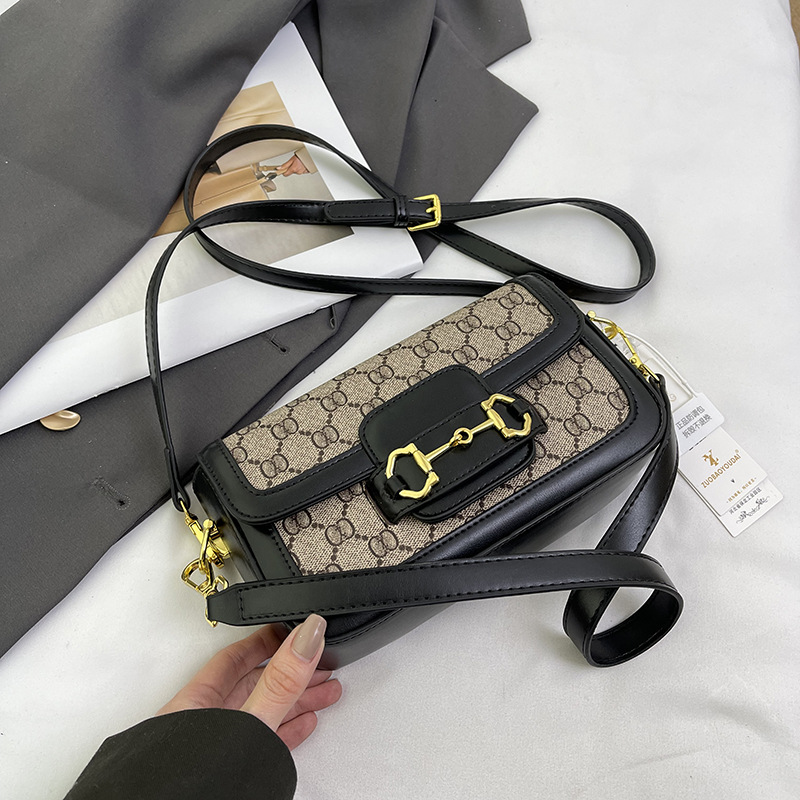 free shipping for designer bag women Saddle bag elegant underarm bag lady's high-end feel single-shoulder crossbody bag