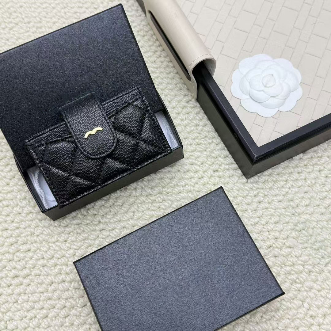 Card holder Designer women's card holders Top Quality Luxury Graffiti Purse Cardholder Mens Wallet passport holder multiple colors to choose from Purses with Box