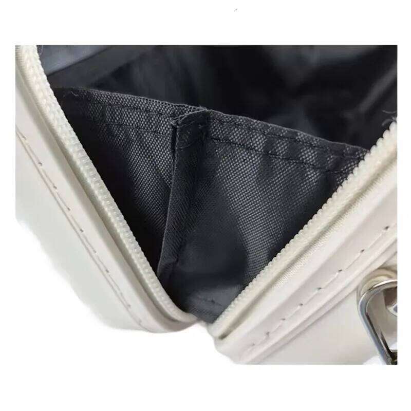 Compact Hardshell Makeup Case - Waterproof Crossbody Bag for Overnight Travel, Sports & Daily Use