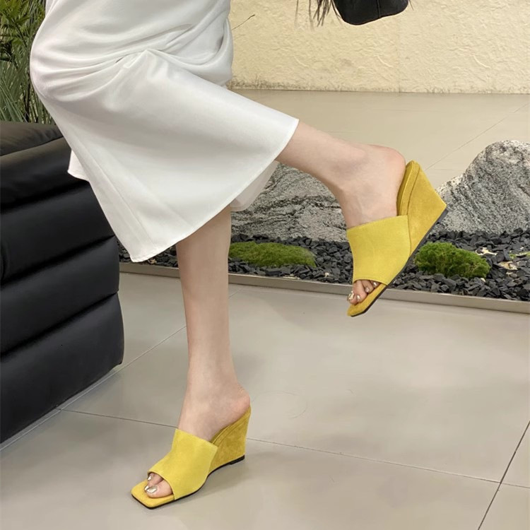 Pointed Toe High Heel Slippers Sandals Woman Shoes Candy Orange Blue Green Nude Blc Women Shoes Sandalias Mujer Feminina Y200620