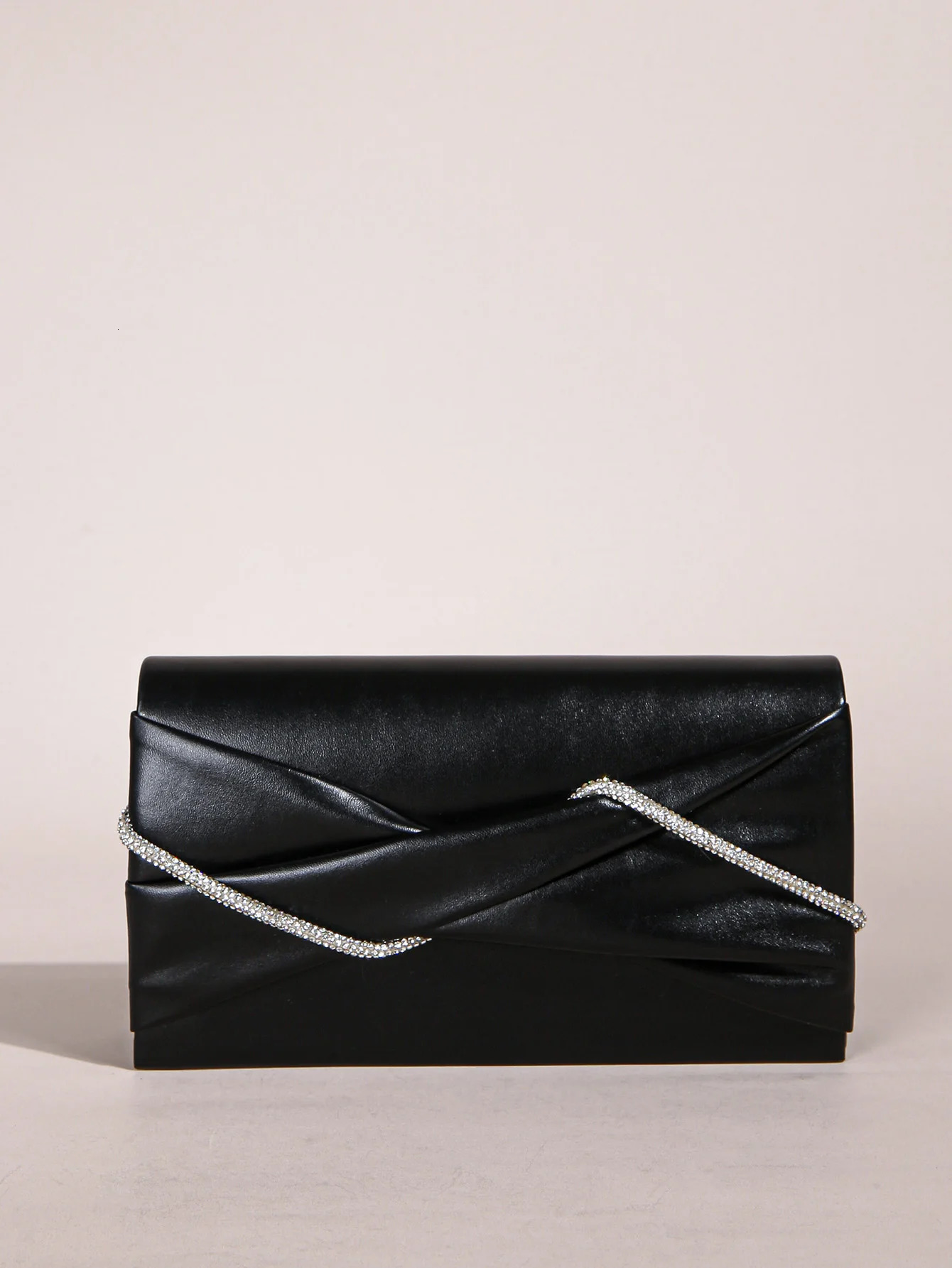 Hand Clutch Bag Evening Clutch Bag For Women Sparkling Crystal Rope Ruched Handbags Glitter Envelope Purse For Party GirlWom 250731