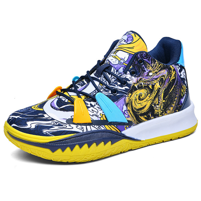 New Basketball Men's Versatile Cement Floor Non-Slip Youth Student Sports Running Shoes