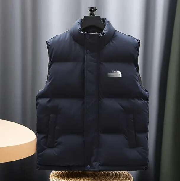 Mens Vest Designer warmer Mens Winter Vest Cotton Jacket Thickened puffer Insulation men designer Outdoor Sports Coat Womens Solid Color Vest Sleeveless Jacket