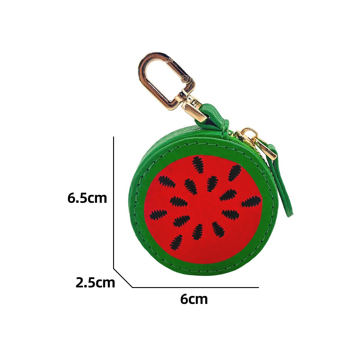 Keychains Fruit Shape Cherry Design Charm Coin Purse Blueberry Peach Cute Key Chain Mini Pouch Wallet Gift For Airtag Girl Women