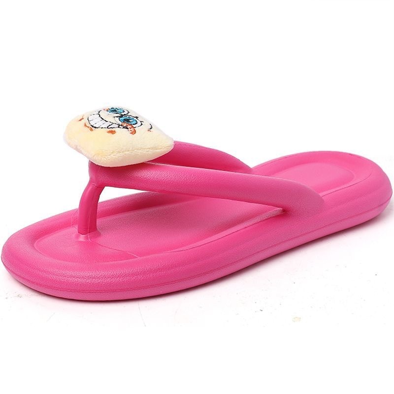 2025 New Designer Eva Women's Flip-flops Sandals, Anti-slip Korean-style Outdoor Toe Column Sandals, Breathable Beach Slippers