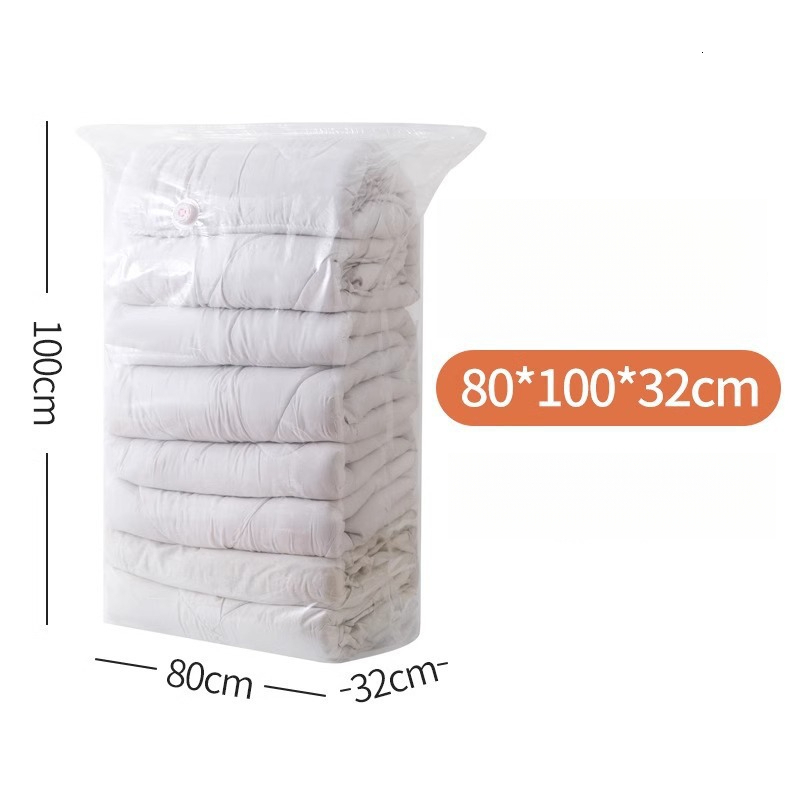 Designer luxury bag Vacuum Compression Bag No Pump Needed Home Use Quilt Storage Bag Thickened Luxury bag Winter Clothes Travel Storage Quilt Storage 