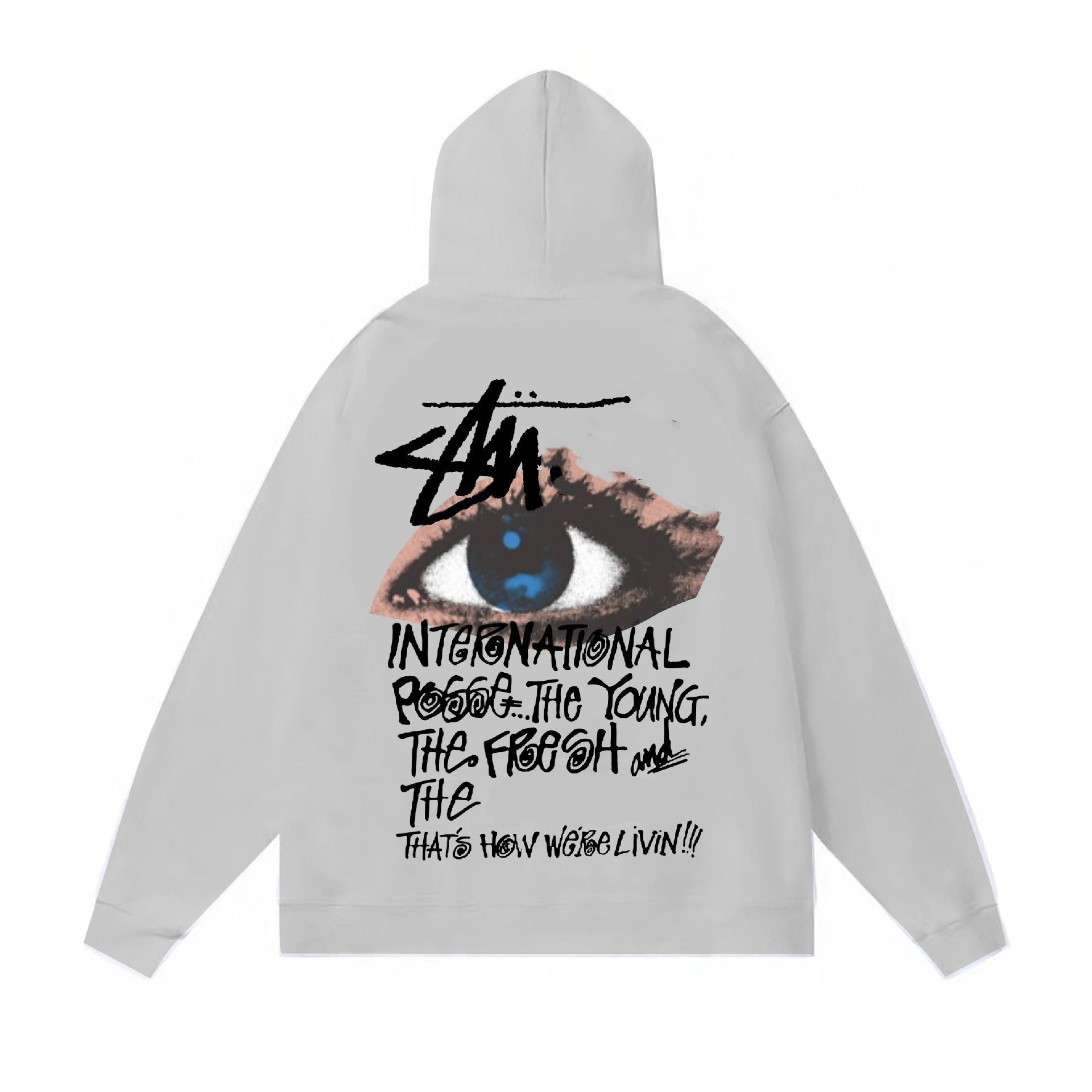 Men's Hoodies New Hoodies Mens Fashion Letter Shirt Printed Cloth Men's designer hoodies Coat Casual Loose Sports Style Long Sleeve designer Stussieshoodies 66