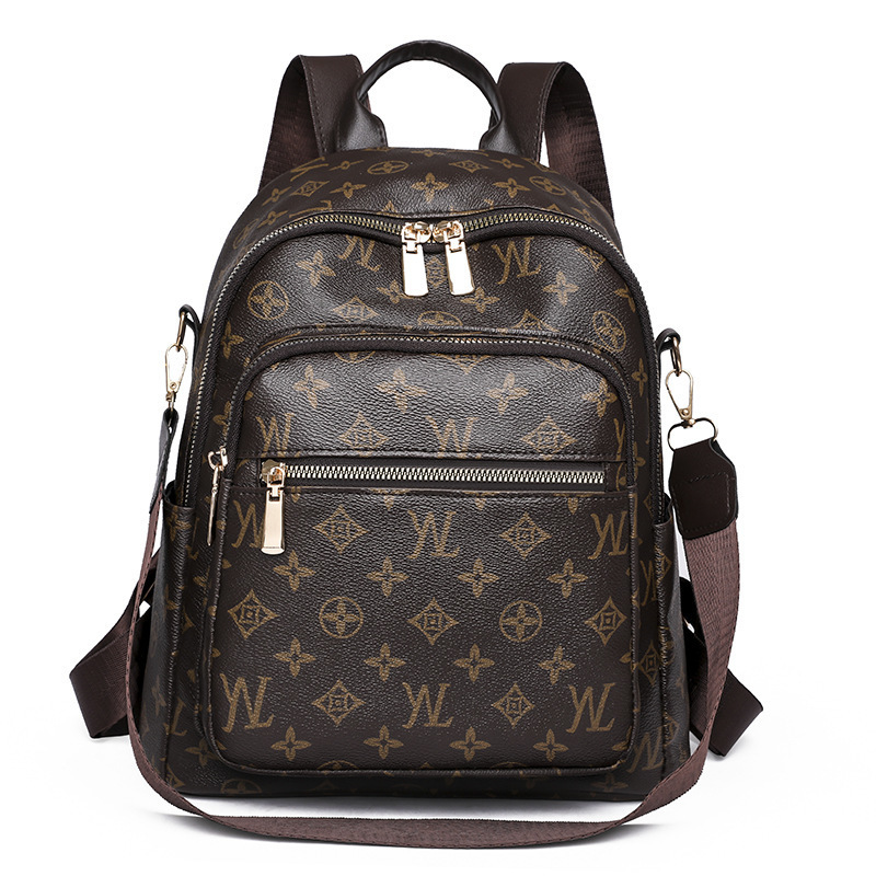 Trendy Fashion Backpack for Women Light Stylish Large Capacity Student Backpack School Bag 250801