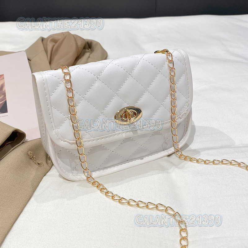Bag 2025women Bag Womens Bag Bag Lingge Chain Embroidered Bag H250801