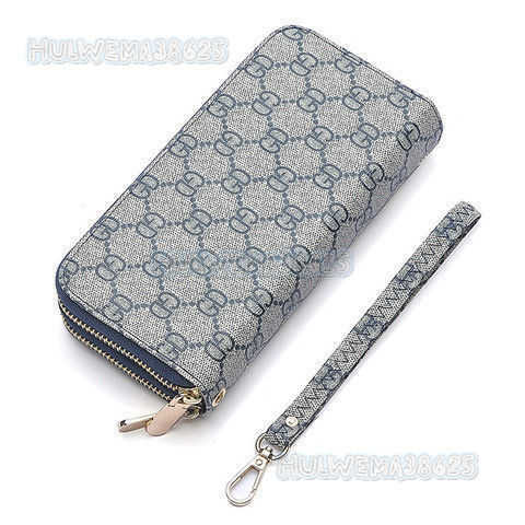2025 Fashion Wallet Womens New Womens Long Wallet Large Zipper Handbag Mobile Bag H250801