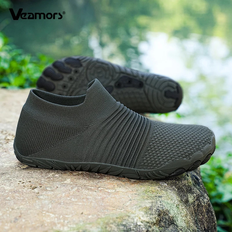 Light Breathable Mens Walking Shoes Wide Toe Comfortable Running Shoes Non-slip Soft Casual Sports Shoes for Jogging Exercise 250731