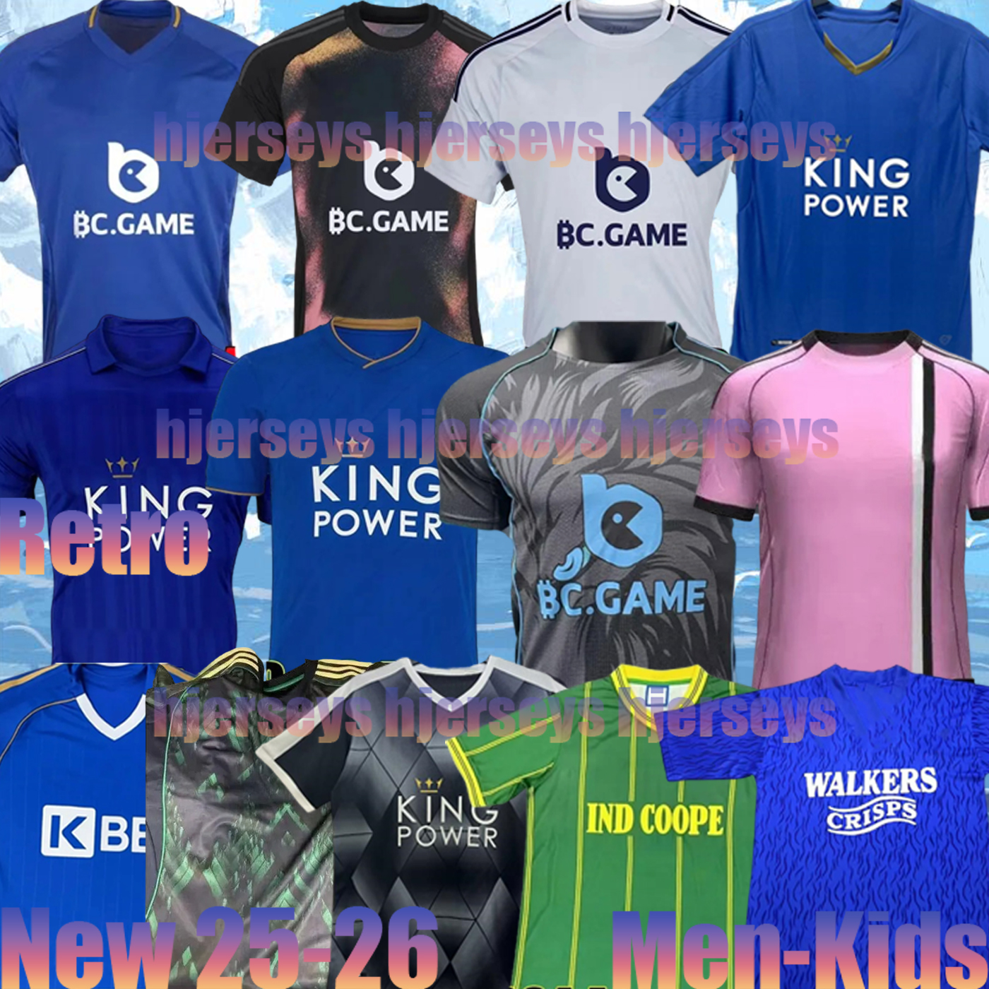 25 26 Leicester HOME away third cities Retro 1984 92 94 2015 VARDY MAVIDIDI DAKA Soccer Jerseys 2025 2026 Home Away Third Vardy AYOZE Men uniform kids Football shirt Kit