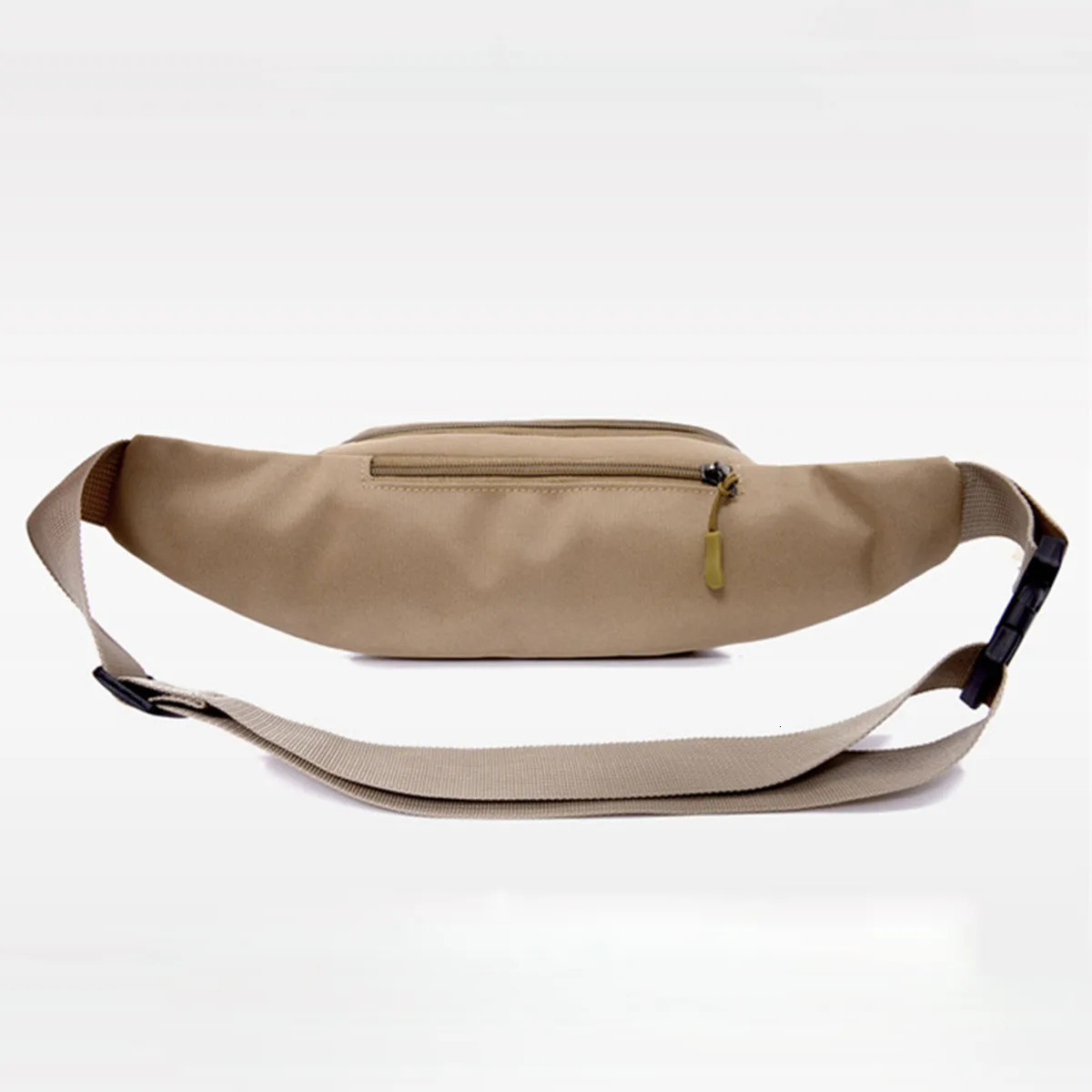 Oxford cloth waist pack for men simple crossbody bag phone bag solid color large capacity chest bag. 250731