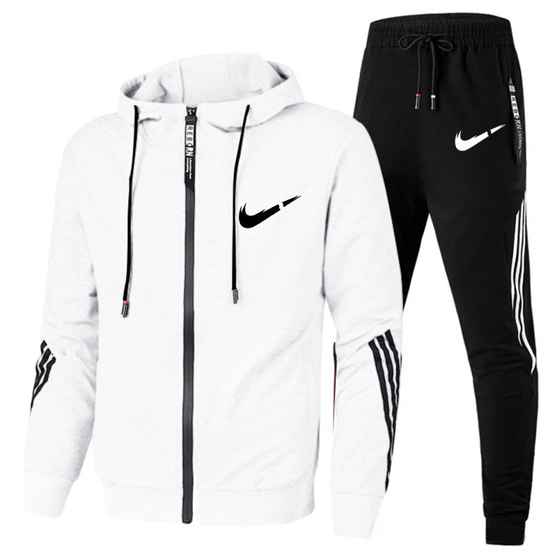 classic Tracksuit For Men Hoodie Fitness Gym Clothing Men Running Set Sportswear Jogger Men Tracksuit Winter Suit Sports