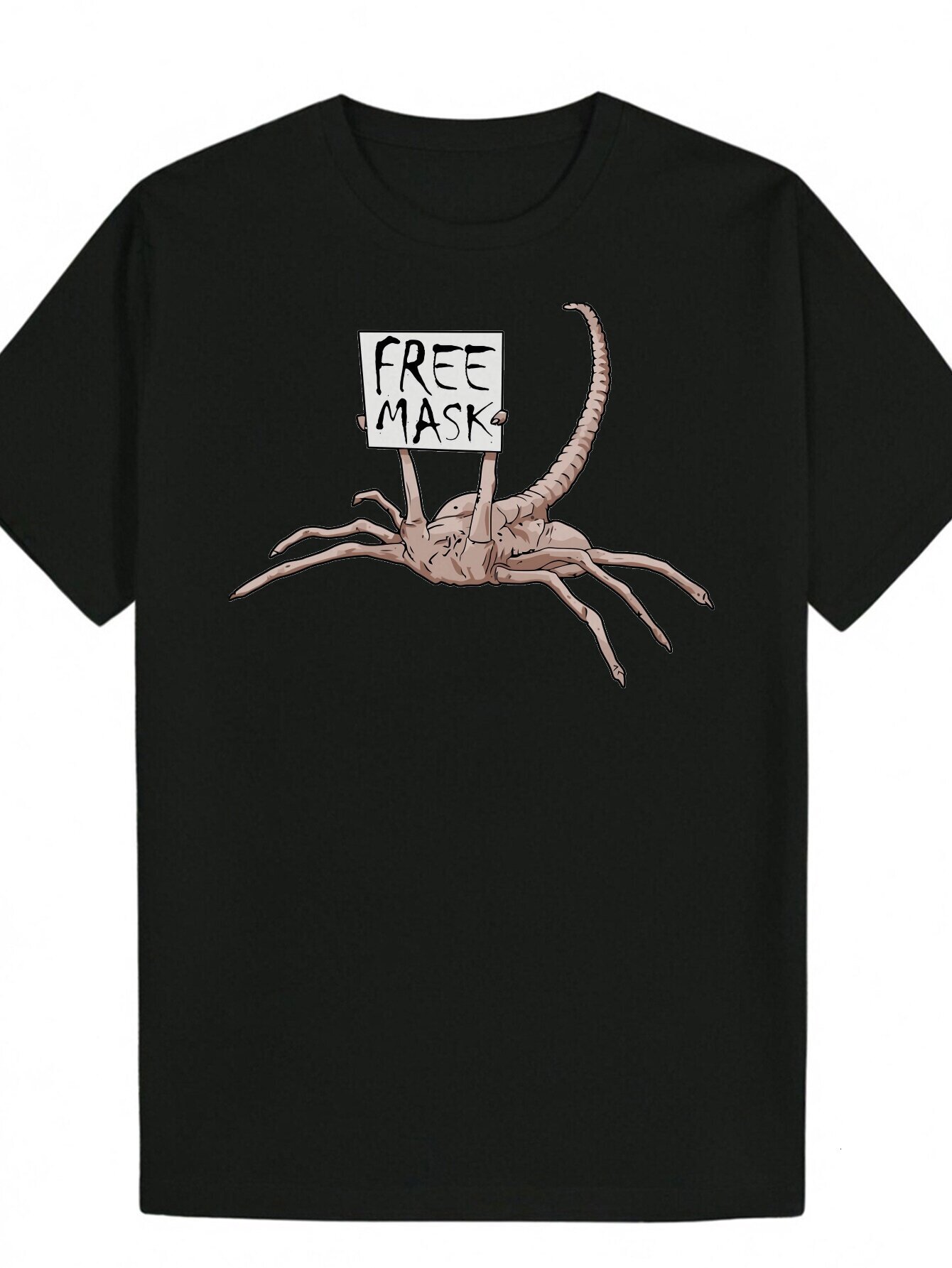Funny Short Sleeve Graphic Fashion Print Summer Black T Shirt Series Essential Y K Anime Inappropriate Horror Dark Humor Band Theme Men s Gift b2446