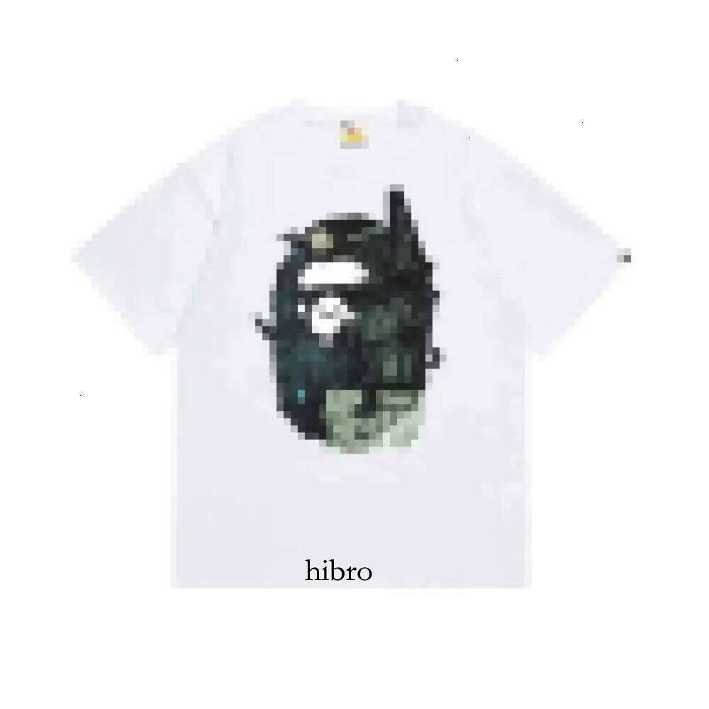 Liness Shirts Graffiti Camouflage Graphic Tee Oversized Printed Round Neck Top Designer Shirt Y2k Hip Hop Streetwear Unisex Clothes Bathing App Tshirt 128 2Aa