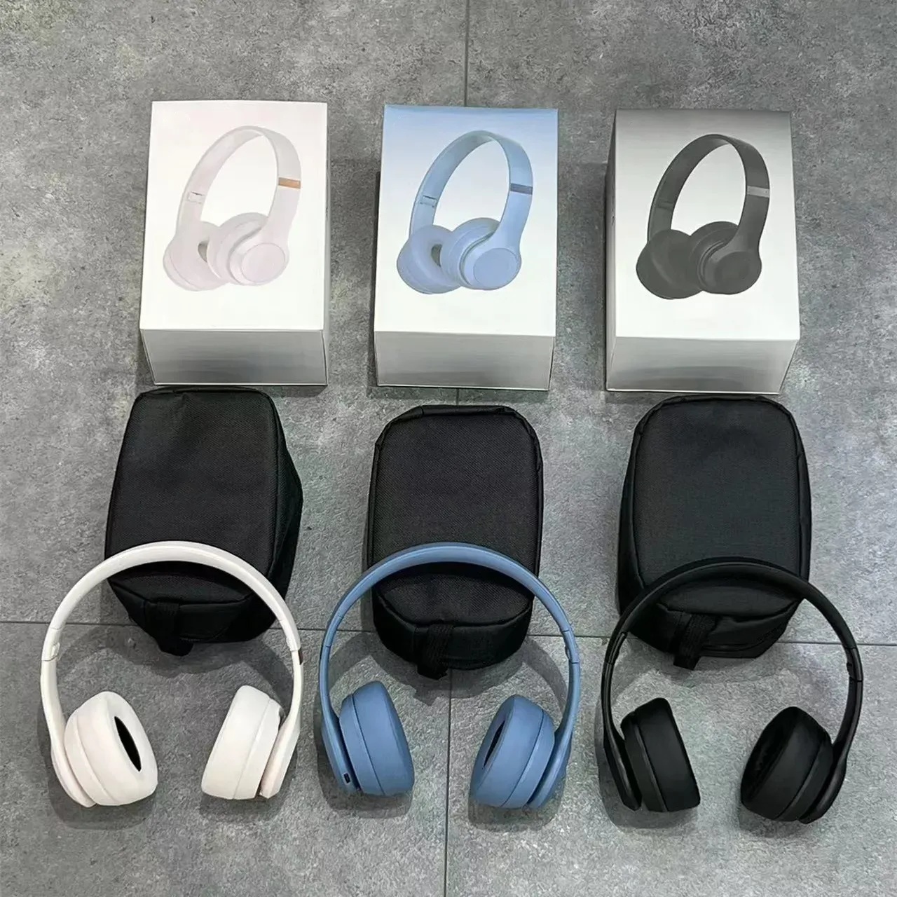 Wireless Solo 4 Studio Headphone Magic Sound Recorder Headphones Pro Earphone tech73 Earbuds Bluetooth Headset