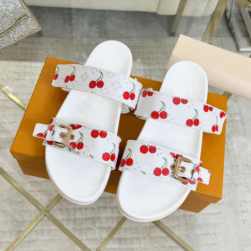 designer shoes velcro sandals classic double button slippers old brown shoes women single and double button sandals large size mens shoes size 35-45