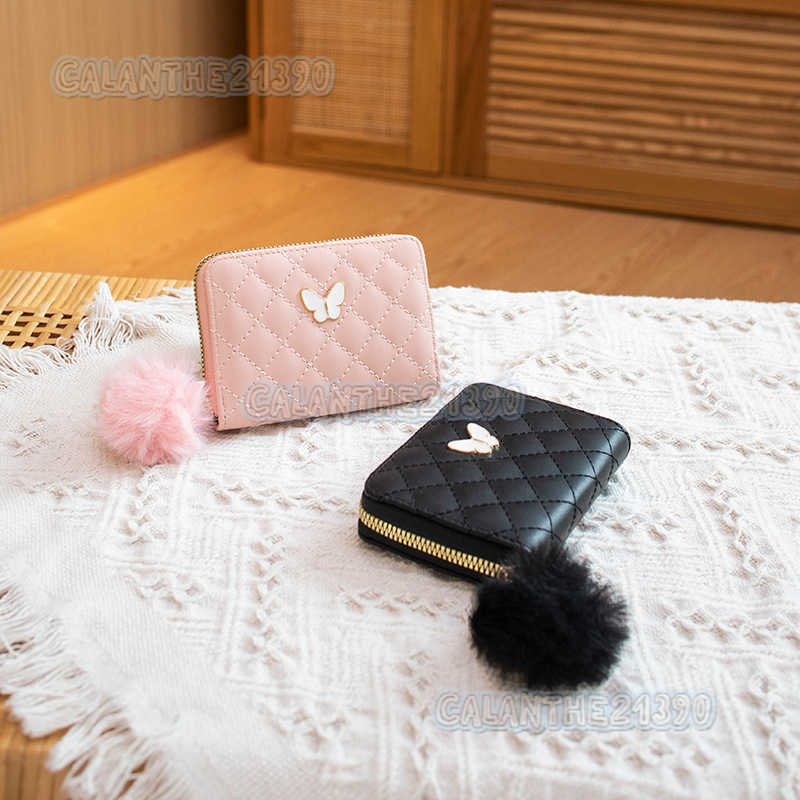 Butterfly Embroidered Small Wallet 2025 Ladies Bag Womens Coin Purse Small Bag Lipstick Bag H250801