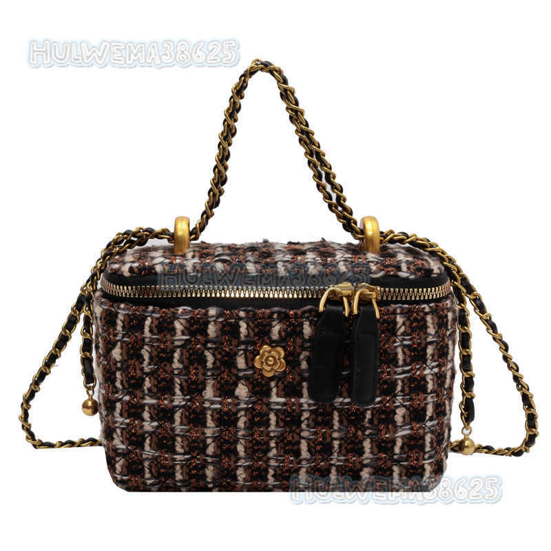 Womens Bag High-quality Niche Design Bag Womens Autumn New Chain Crossbody Bag Textured Handbag H250801