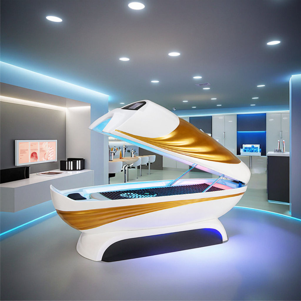 New Best Quality Far Infrared Ray Spa Capsule Massage Sale Hand Spa Anion Capsule Machine New Detox Slim Capsule Spa Machine