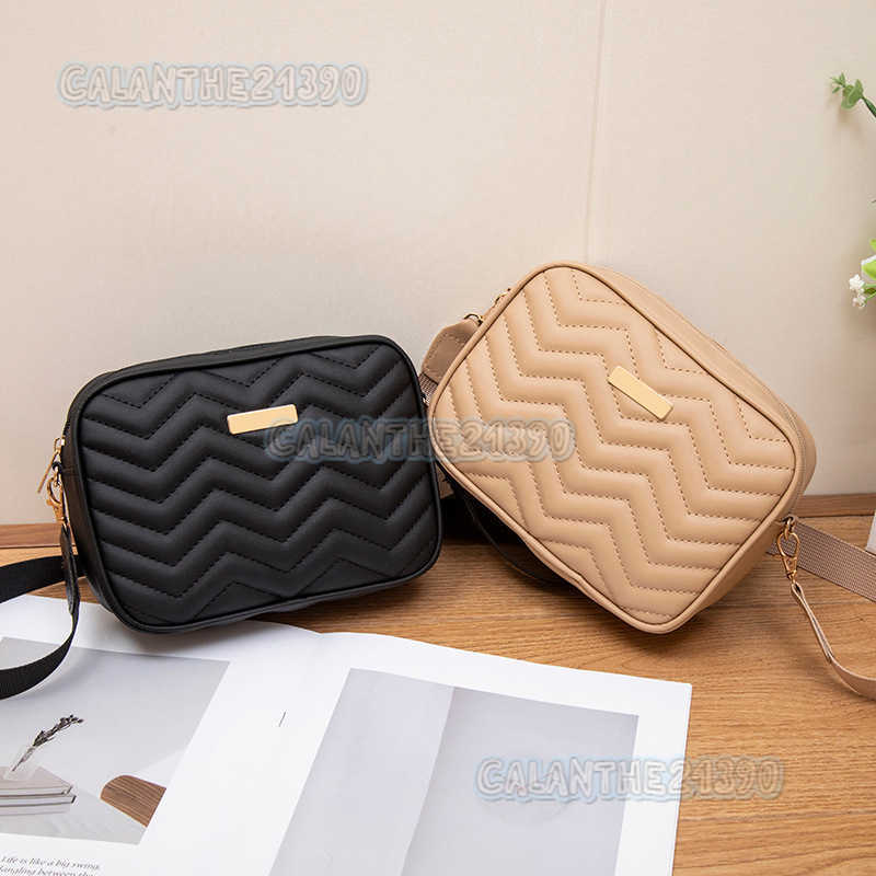 Ladies Handbags 2024 New Wave Embroidered Shoulder Bag Versatile Crossbody Bag for Women Camera Bag H250801