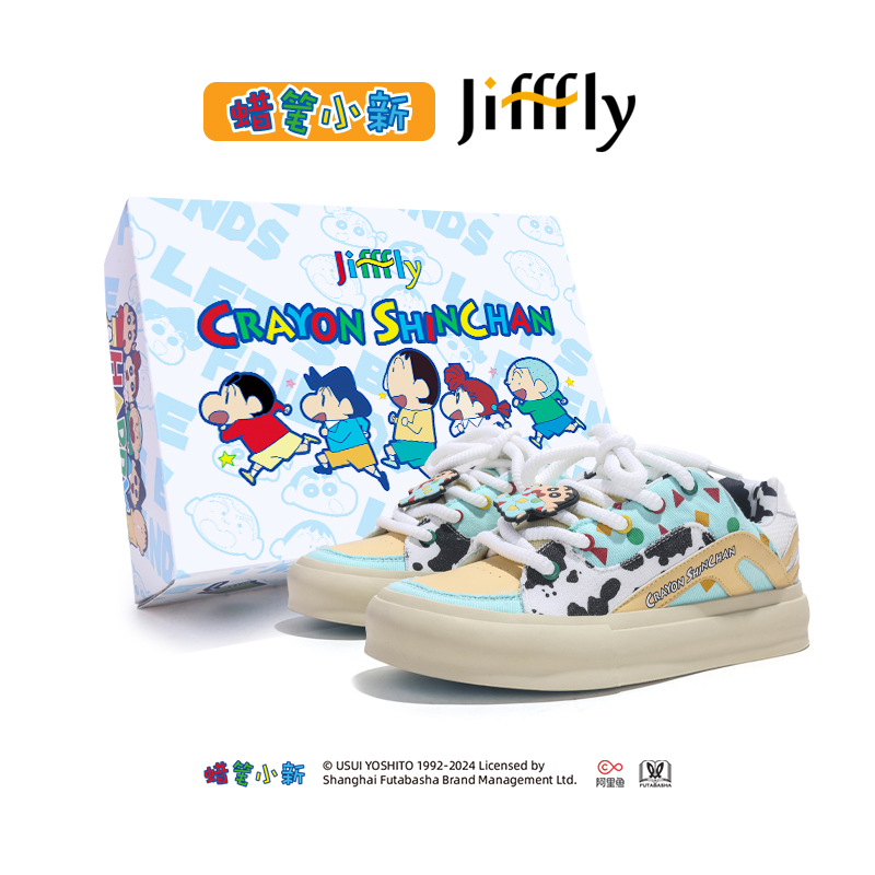 Jifffly Doremon Collaborative Ins Trendy Canvas Shoes for Ladies - Autumn/ Winter Collection 2025