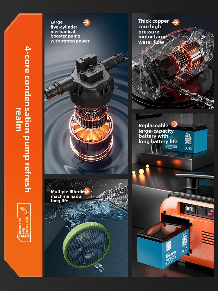 Rechargeable Pump Agricultural Irrigation Tool Watering Machine for Rural Vegetable Field