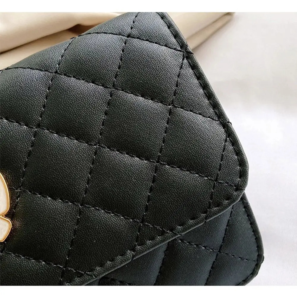Classic Style Diamond Pattern Chain Bag PU Leather Shoulder Women Trendy AllMatch Crossbody Mini Korean Small 250725
