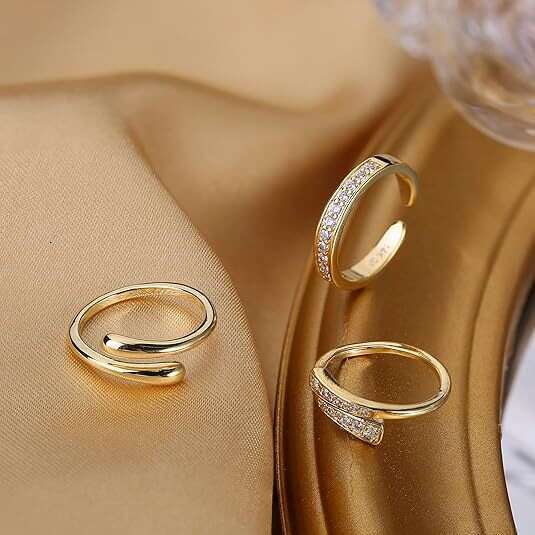 New Style Copper Plated 14k Thick Gold High-end Light Fashion Trendy Toe Ring