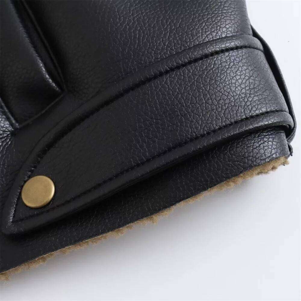 hoodie autumn new women's fashionable niche fleece lining motorcycle style oblique zipper jacket jacket3412
