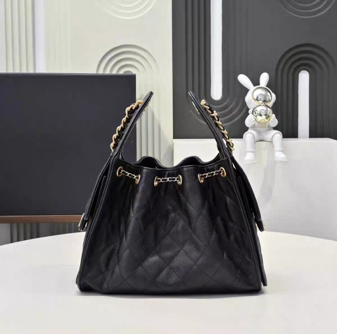 Kimberdy designer adjustable chain large-capacity bucket rhombic checkered genuine leather crossbody bags single-shoulder bag 2025 new trend 44